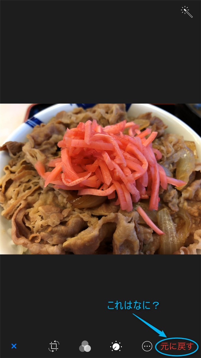「元に戻す」ってなに?