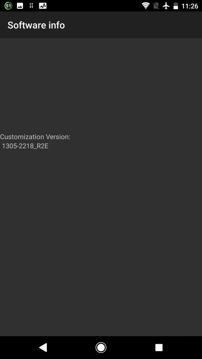 「 Customization Version: 」を確認