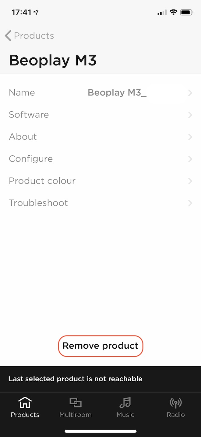 Productsをタップするとこの画面になります
